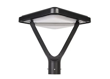 El principio de funcionamiento de las luces solares de jardín.