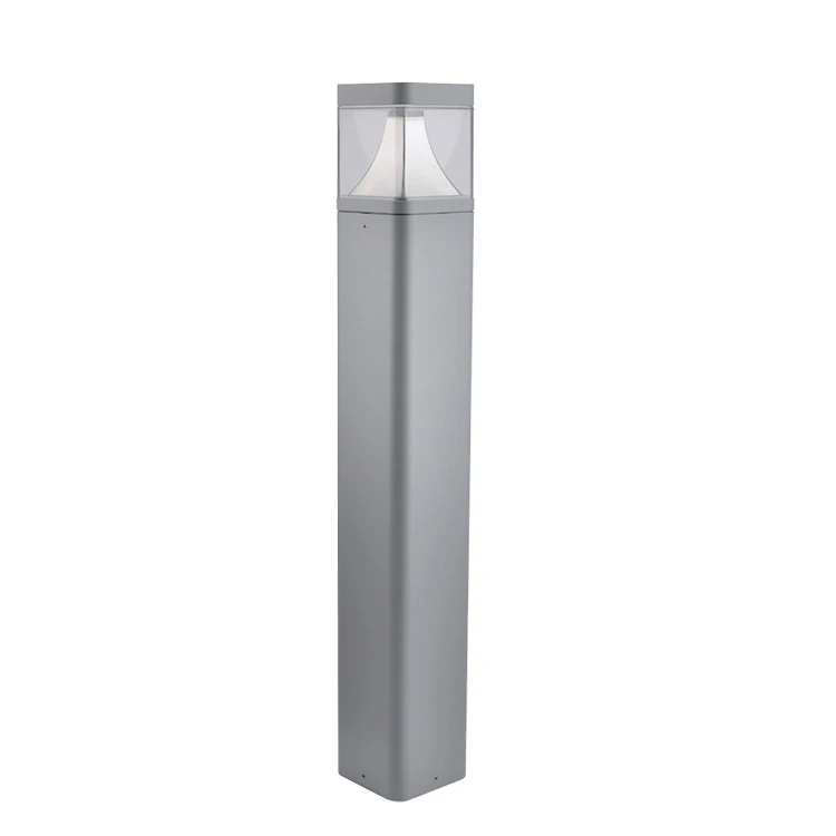 Bolardo LED cuadrado