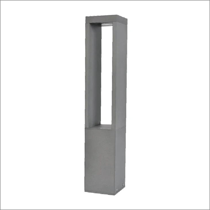 Lámpara de césped para exteriores, iluminación impermeable IP65 para patio de entrada, poste redondo, poste de calle, luz Led Solar para jardín