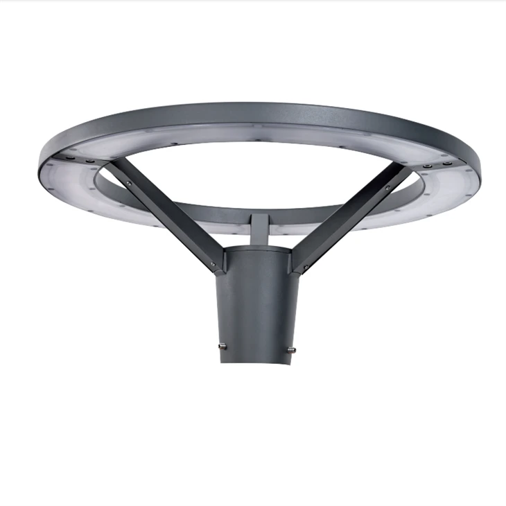Poste de luz LED para exteriores de jardín para jardín